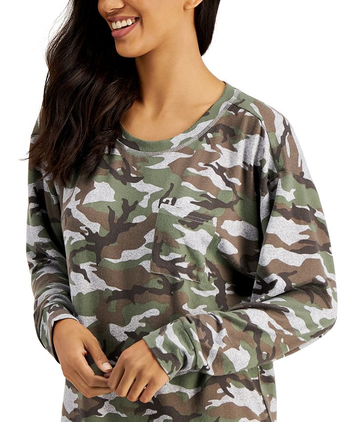 Jenni Printed Soft Knit Sleep Shirt, Created for Macy's & Reviews All