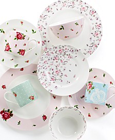 New Country Roses Dinnerware Collection