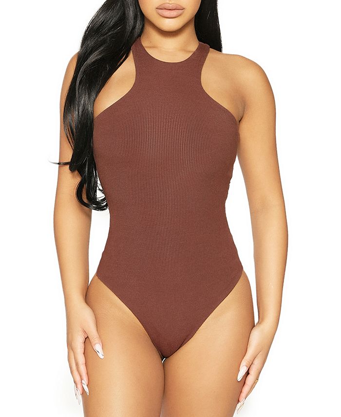 Naked Wardrobe Cut The Ish Snatched Bodysuit - Macy's
