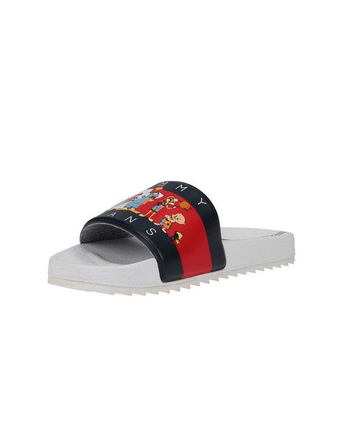 black sling back court shoes