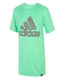 Big Boys Short Sleeve Aeroready Laced-Up T-shirt