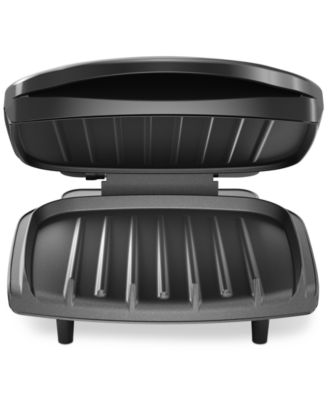 2-Serving Classic Plate Electric Indoor Grill & Panini Press