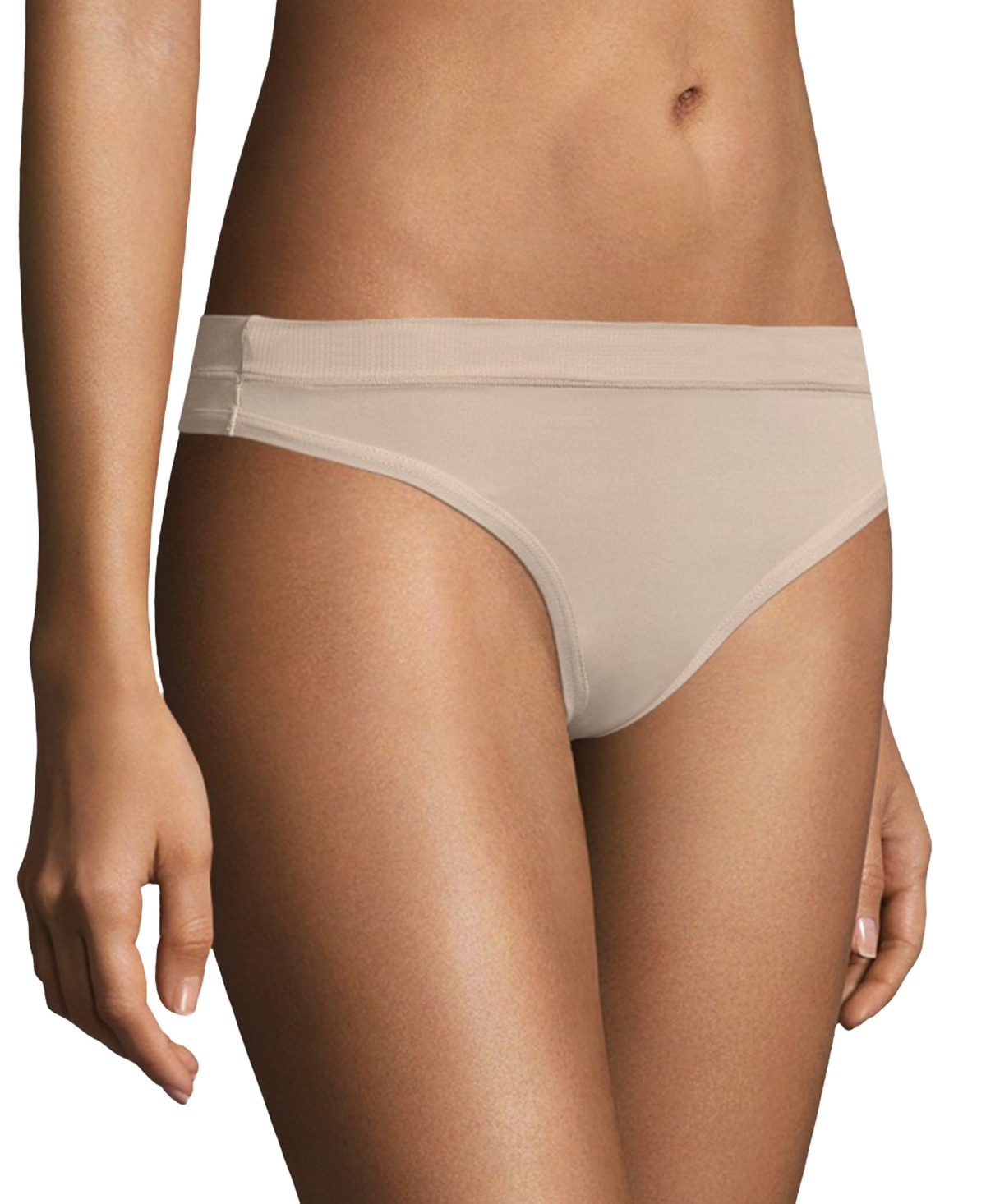 Women's Sport Thong Underwear Dmmsmt - Latte Lift Heather (Nude )