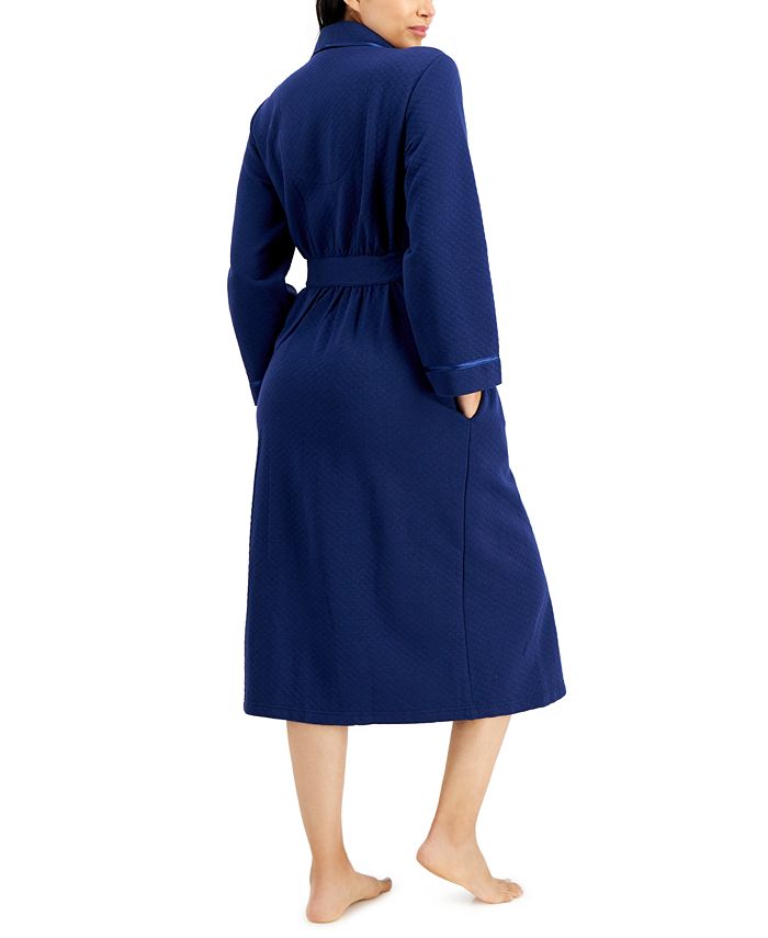 Charter Club Long Quilted Robe, Created for Macy's & Reviews - All ...