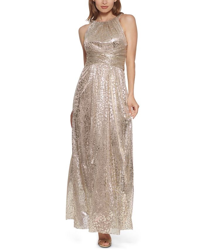 Eliza j new arrivals metallic dress
