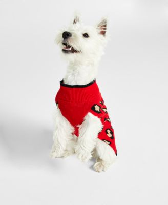 macy's dog sweater