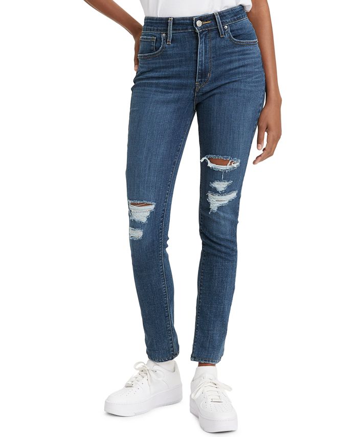 Levi's Women's 721 High-Rise Skinny Jeans & Reviews - Jeans - Women ...