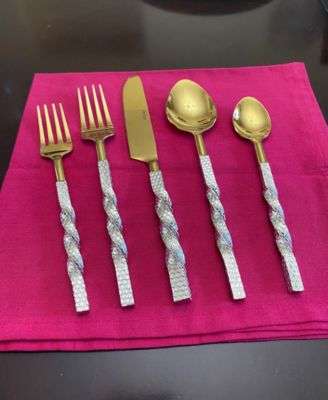 20 Piece Flatware Set, Service For 4