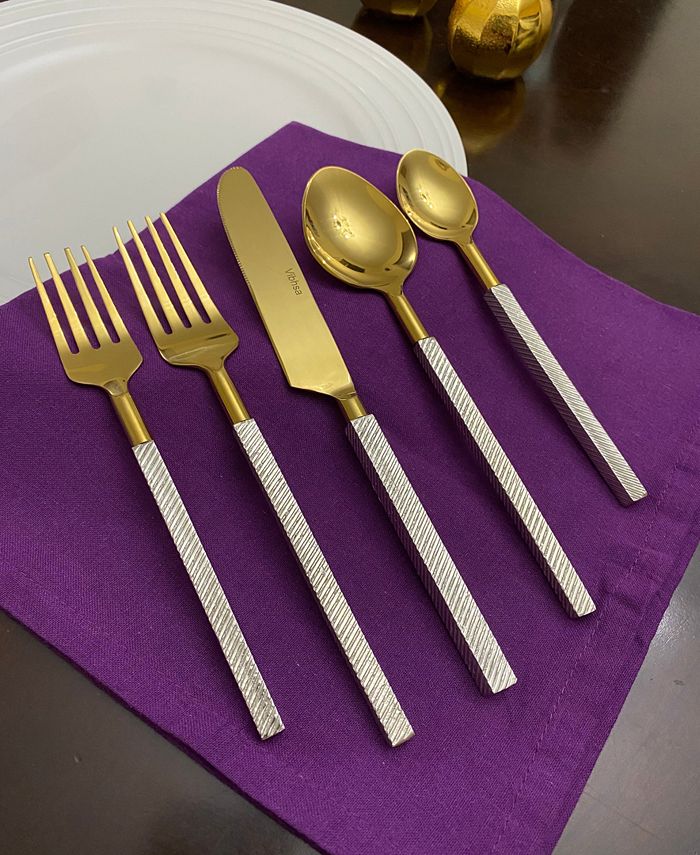 Vibhsa 5 Piece Flatware Set Macy's