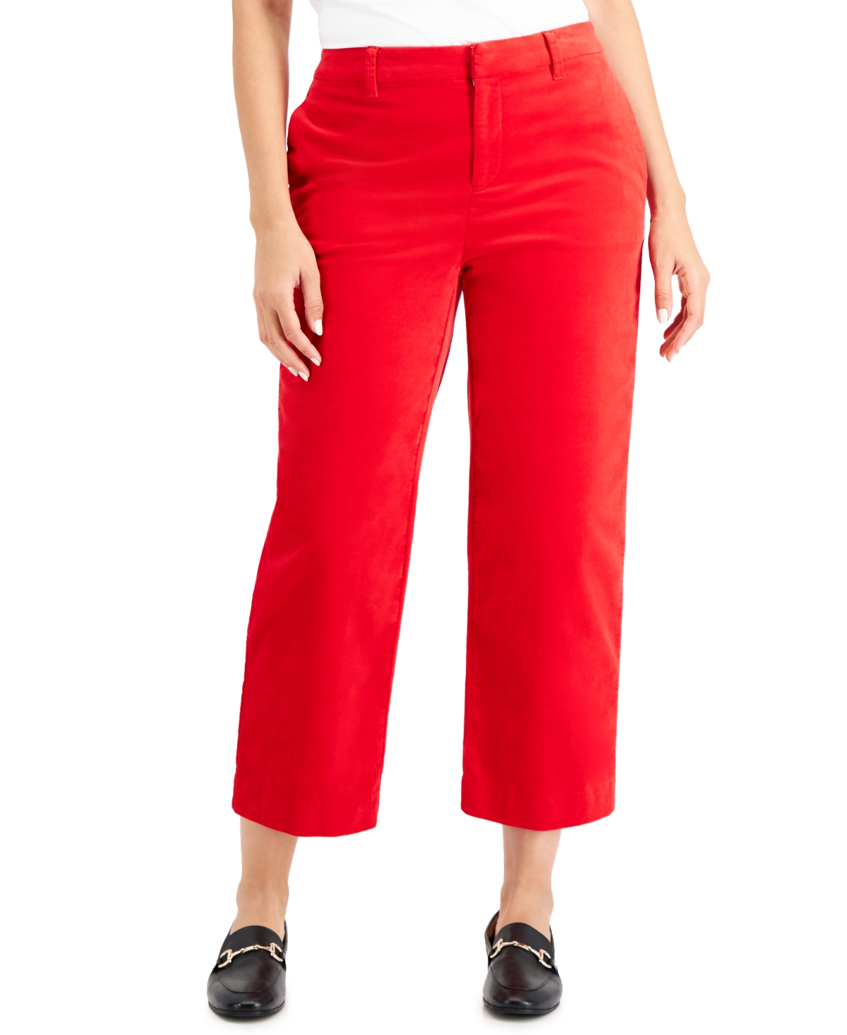 Charter Club Velveteen Ankle Pants, Created for Macy's