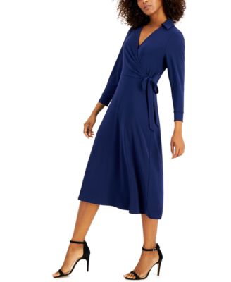 anne klein fit and flare dress