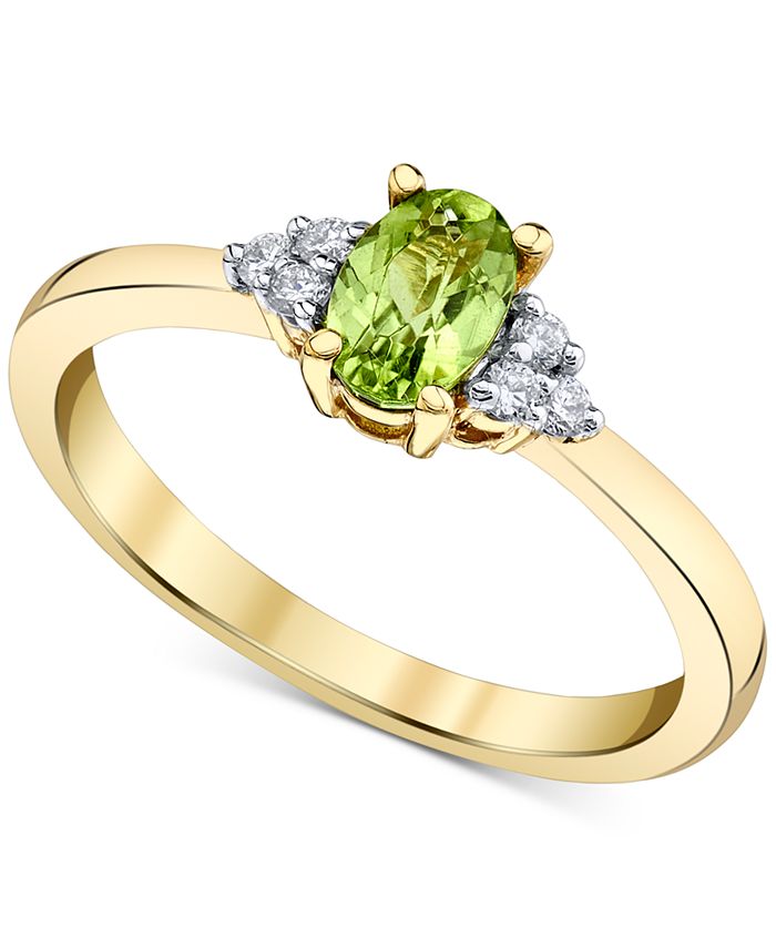 Macy's cheap peridot rings