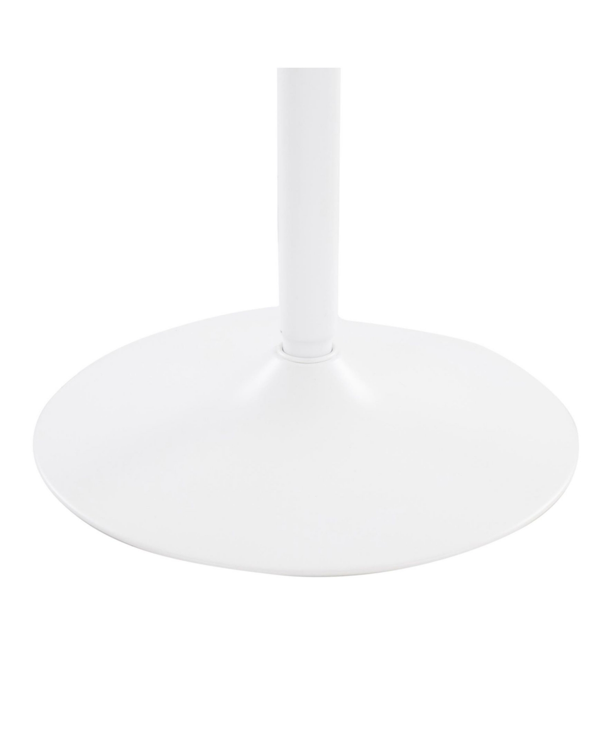 Dakota Industrial Dining Table - White Wood