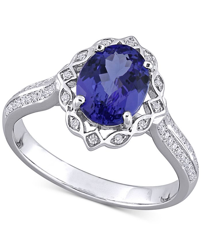 Statement tanzanite rings sale