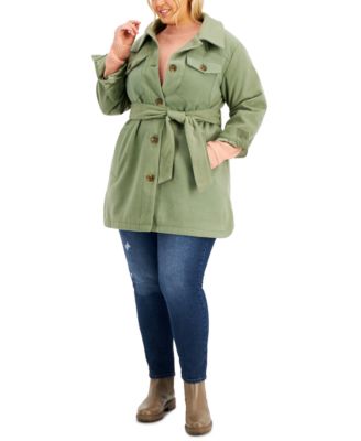 steve madden plus size coats