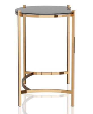 Havford Glass Top Console Table