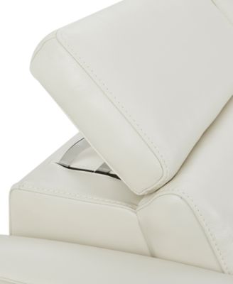 Furniture CLOSEOUT! Jenneth 4Pc Leather Cuddler Sectional with 2 Power Recliners, Created for Macy's