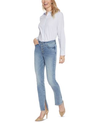 NYDJ Alina High-Rise Legging Jeans with 