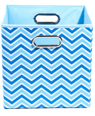 Modern Littles - Sky Stripes Folding Storage Bin