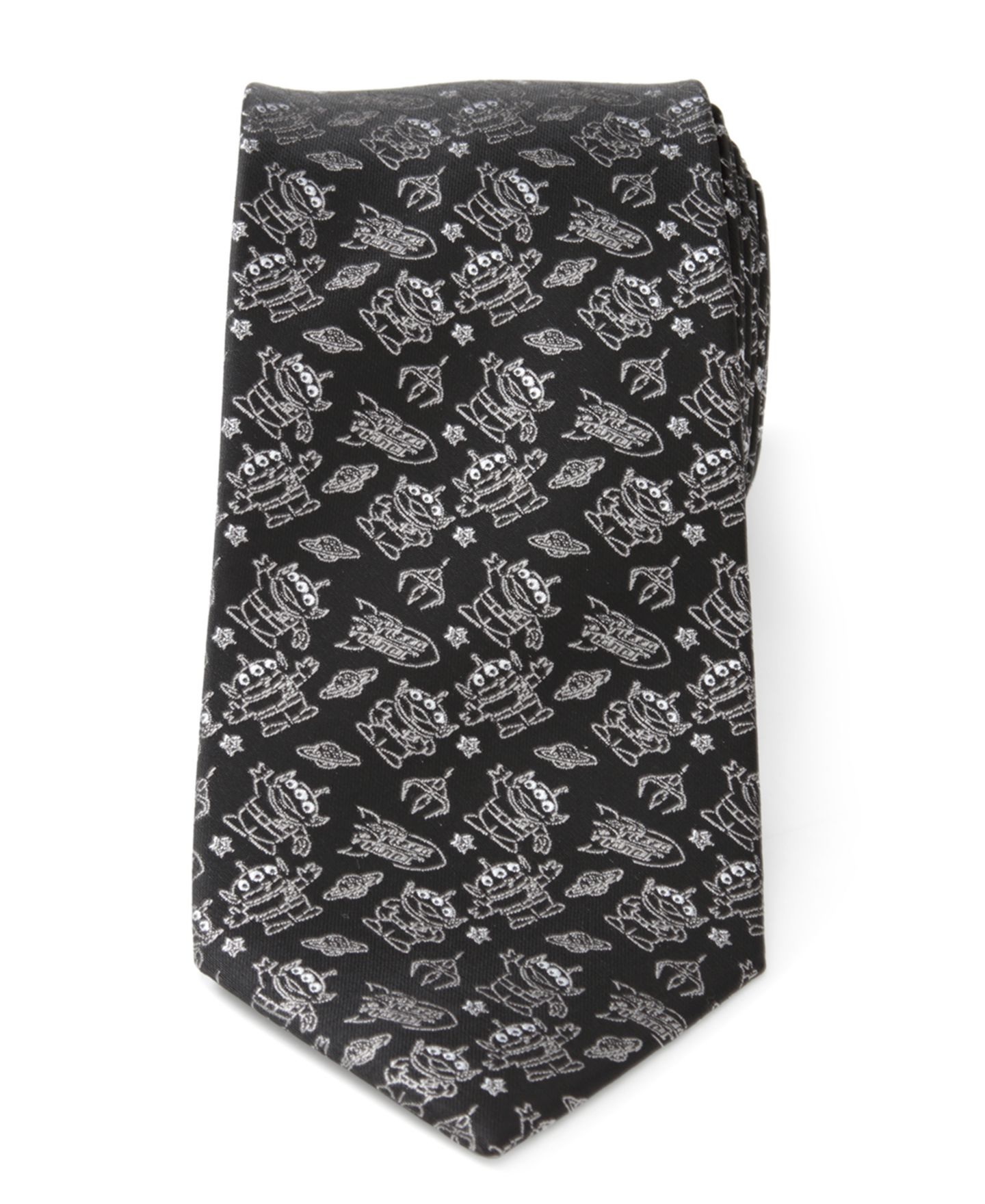 Мужской галстук Disney Toy Story Alien Print Tie — фото 2
