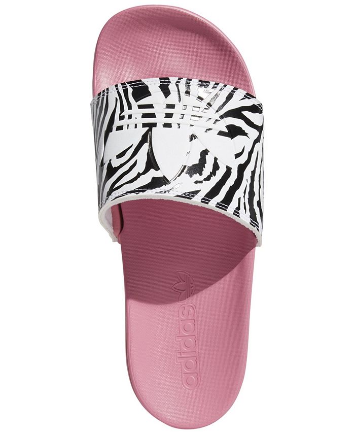 adidas Women's Adilette Comfort Slide Sandals from Finish Line Macy's