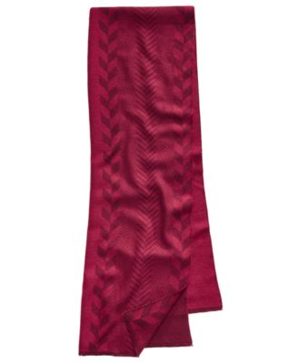 Alfani - Men's Herringbone Jacquard Scarf