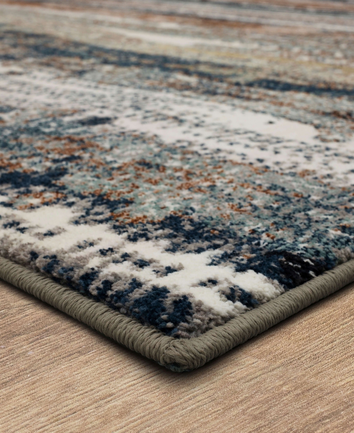 Karastan Epiphany Colorful Waves Area Rug