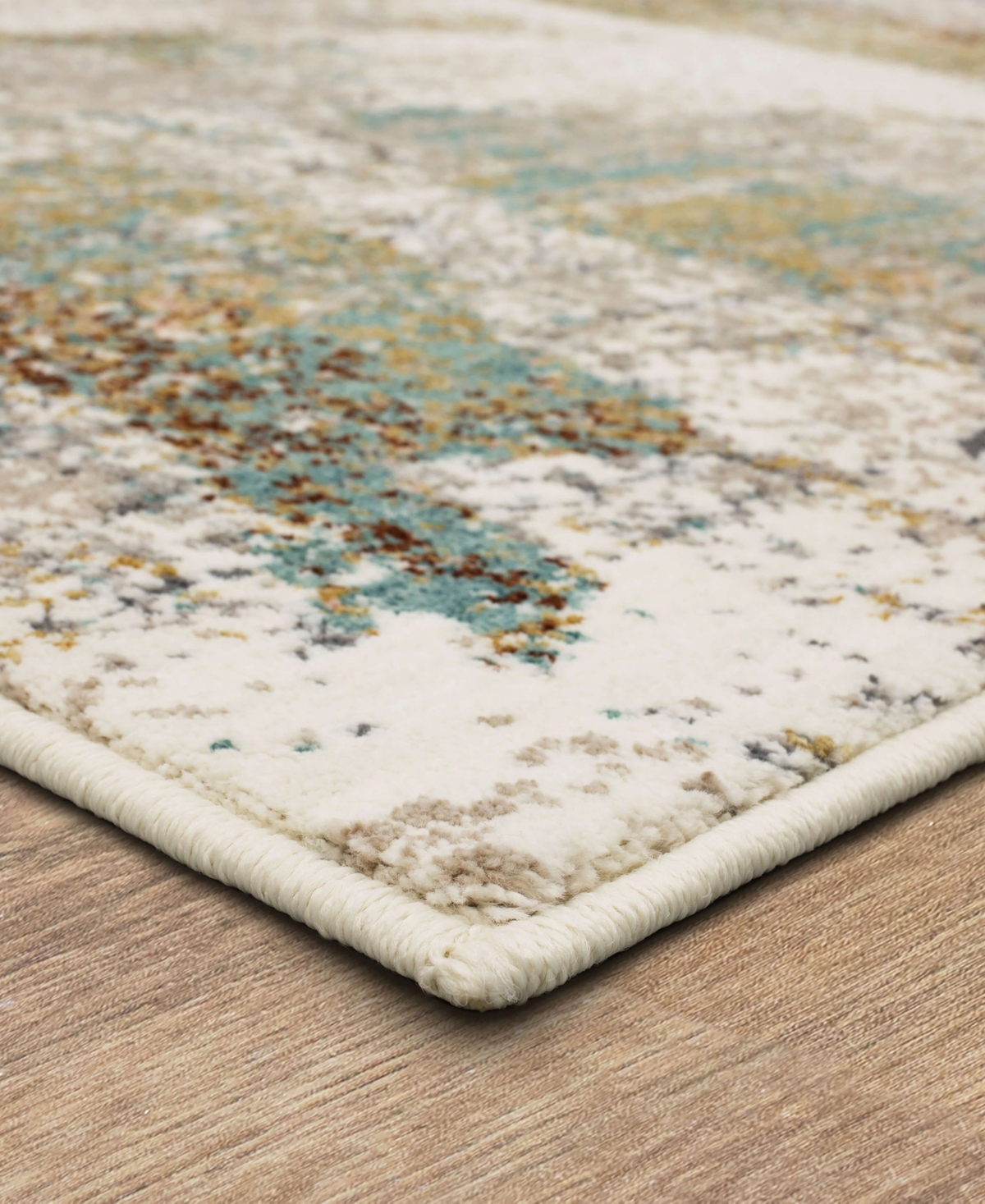 Karastan Closeout!  Epiphany Merce 2'4" X 7'10" Runner Area Rug In Multi