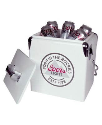 Koolatron Coors Light® Retro Ice Chest Cooler with Bottle Opener 13L