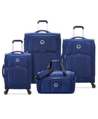 Delsey Optimax Lite 2.0 Softside Luggage Collection In Blue