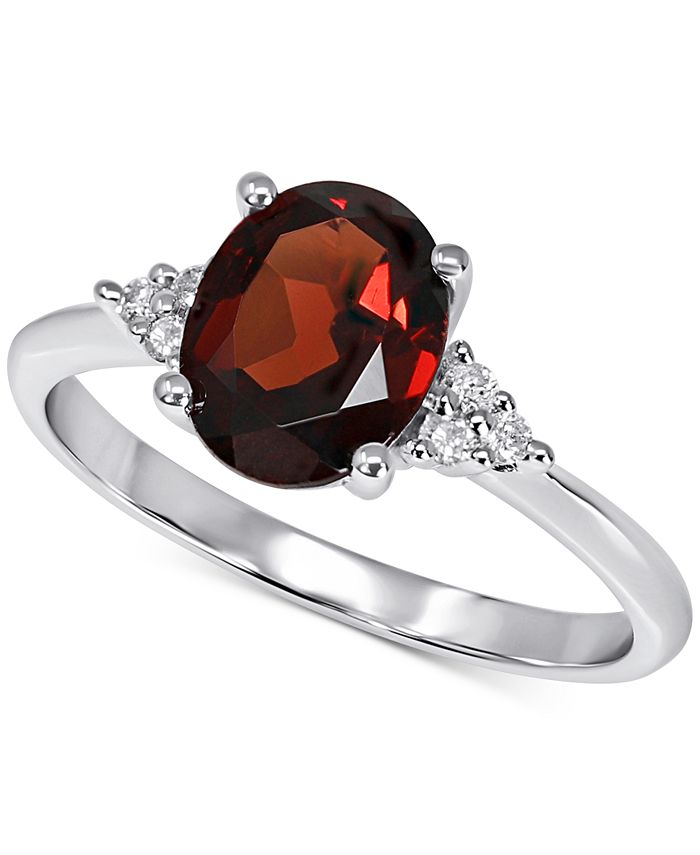 Macy's discount garnet jewelry