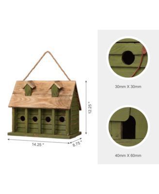 Oversized Distressed Cottage Birdhouse, 14.25"