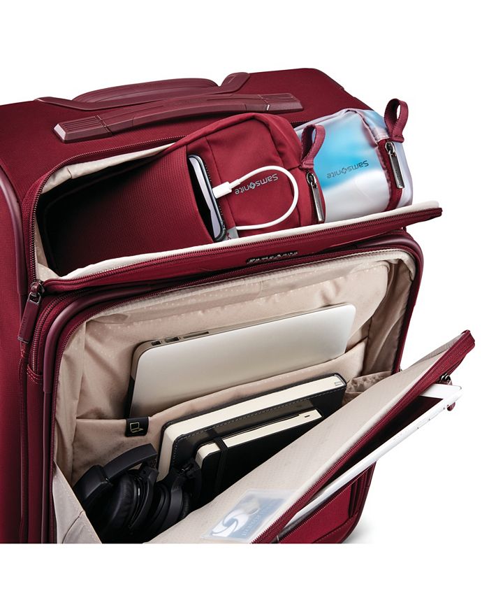 Samsonite Silhouette 17 21" Carryon Expandable Softside Spinner