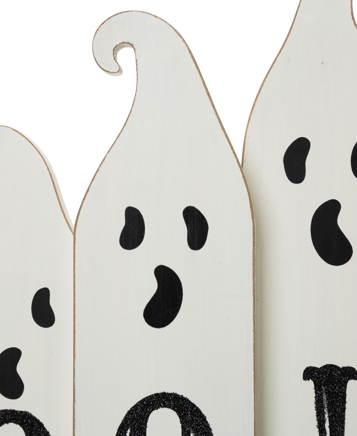 Glitzhome L Halloween Wooden Ghost Table Decor