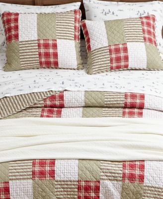 Camano Island Plaid 3-Pc. Quilt Set, King