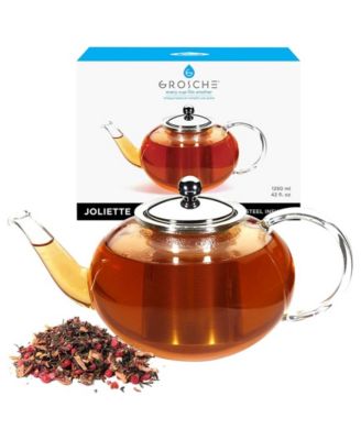 Celebration Glass Teapot with Loose Tea Glass Infuser