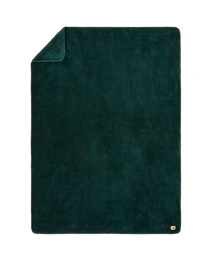 UGG® Whitecap Faux Fur Throw, 50" x 70" Macy's