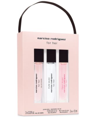 Narciso Rodriguez 3-Pc. For Her Travel Spray Gift Set, Created for