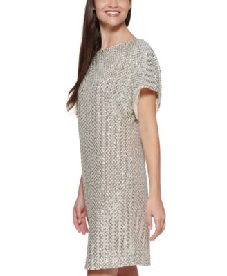 Vince Camuto Sequined Sheath Dress