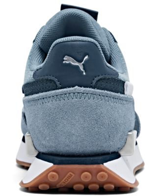 PUMA プーマ LX COURT WASHED DENIM UNISEX PUMA PUMA LX Court Low Denim Shoes 'Light Blue White' 399253