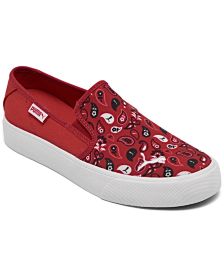 Women's Bari Bandana Slip-On Casual Sneakers from Finish Line