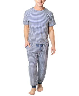 Photo 1 of SIZE L / Roudelain Men's Yummy True Stripe Pajama / Lounge Set- Super Soft Fabric