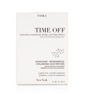 Women's TIME OFF Dissolving Hyaluronic Acid Microneedle Overnight Patch Treatment, 1 Month