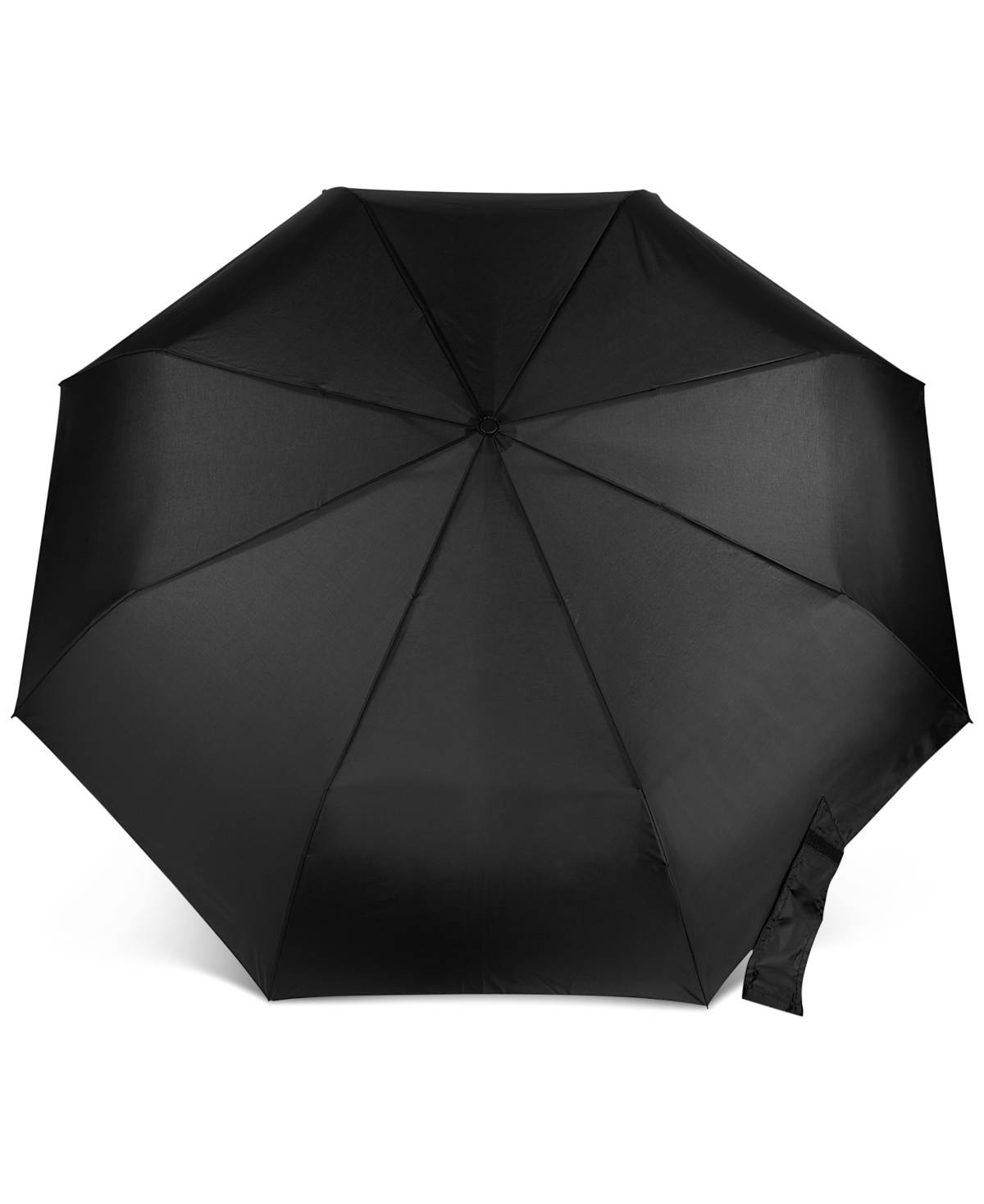 Shop Totes Aoc Golf Size Umbrella In Black,tan