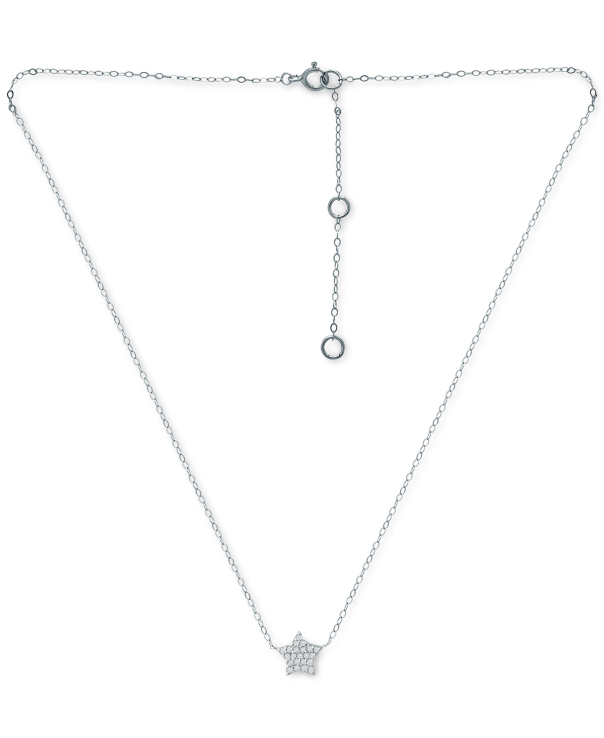 Giani Bernini Cubic Zirconia Star Pendant Necklace  16