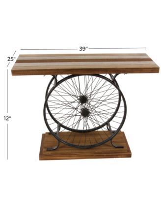 Rosemary Lane Industrial Console Table