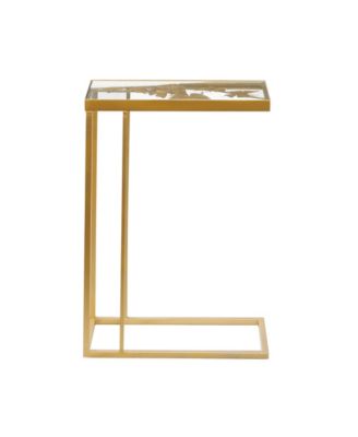 Metal Contemporary Accent Table