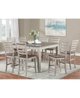 drop leaf dining table and 6 chairs