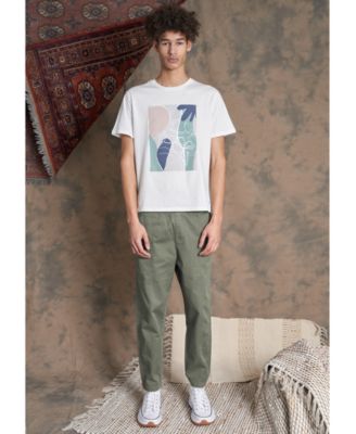 Native Youth - Men's Abstract Block Print T-Shirt