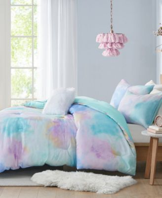 Cassiopeia Watercolor Tie Dye Comforter Sets